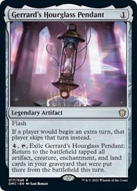 Gerrard's Hourglass Pendant from Commander: Dominaria United