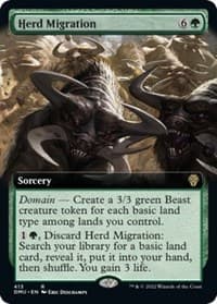 Herd Migration (Extended Art) from Dominaria United
