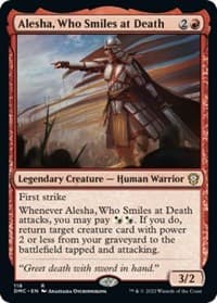 Alesha, Who Smiles at Death from Commander: Dominaria United