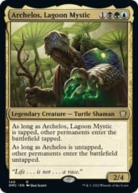 Archelos, Lagoon Mystic from Commander: Dominaria United