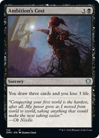 Ambition's Cost from Commander: Dominaria United