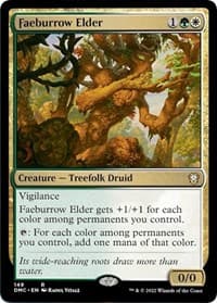Faeburrow Elder from Commander: Dominaria United