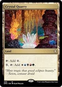 Crystal Quarry from Commander: Dominaria United