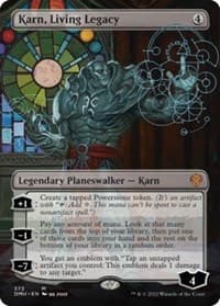 Karn, Living Legacy (Borderless) from Dominaria United
