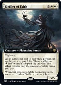 Defiler of Faith (Extended Art) from Dominaria United