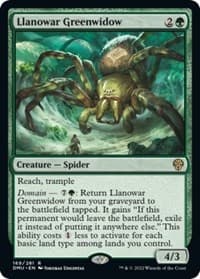 Llanowar Greenwidow from Dominaria United