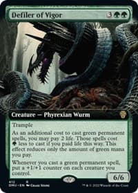 Defiler of Vigor (Extended Art) from Dominaria United