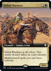 Fallaji Wayfarer (Extended Art) from Commander: Dominaria United