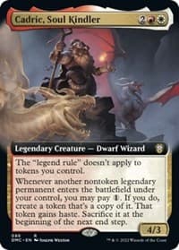 Cadric, Soul Kindler (Extended Art) from Commander: Dominaria United