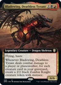 Bladewing, Deathless Tyrant (Extended Art) from Commander: Dominaria United