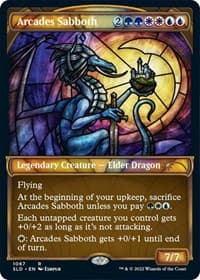 Arcades Sabboth (Stained Glass) (Textured Foil) from Secret Lair Drop Series