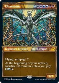 Chromium (Stained Glass) (Textured Foil) from Secret Lair Drop Series