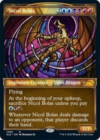 Nicol Bolas (Stained Glass) (Textured Foil) from Secret Lair Drop Series