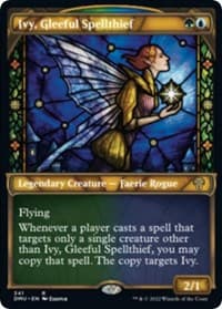 Ivy, Gleeful Spellthief (Textured Foil) from Dominaria United