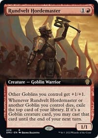 Rundvelt Hordemaster (Extended Art) from Dominaria United