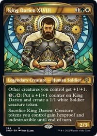 King Darien XLVIII (Textured Foil) from Dominaria United
