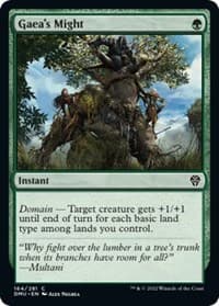 Gaea's Might from Dominaria United