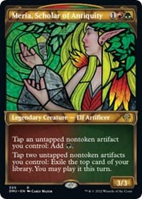Meria, Scholar of Antiquity (Showcase) from Dominaria United