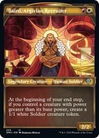Baird, Argivian Recruiter (Textured Foil) from Dominaria United