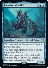 Emperor Mihail II from Commander: Dominaria United