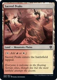 Sacred Peaks from Dominaria United