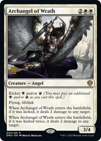 Archangel of Wrath from Prerelease Cards