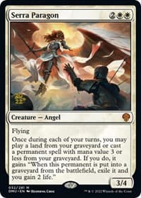 Serra Paragon from Prerelease Cards