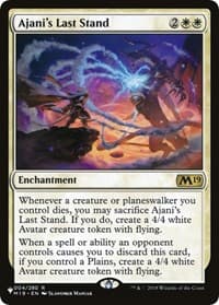 Ajani's Last Stand from The List Reprints