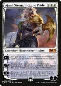 Ajani, Strength of the Pride from The List Reprints