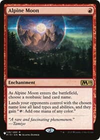 Alpine Moon from The List Reprints