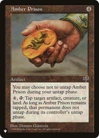 Amber Prison from The List Reprints
