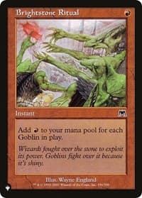 Brightstone Ritual from The List Reprints