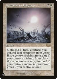 Dominaria's Judgment from The List Reprints