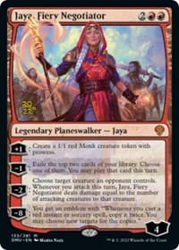 Jaya, Fiery Negotiator from Prerelease Cards