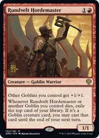 Rundvelt Hordemaster from Prerelease Cards