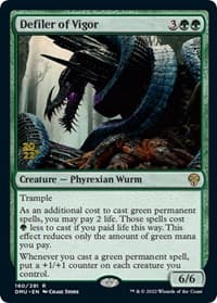 Defiler of Vigor from Prerelease Cards