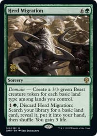 Herd Migration from Prerelease Cards