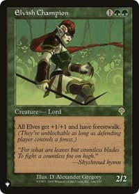 Elvish Champion from The List Reprints