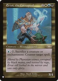 Ertai, the Corrupted from The List Reprints