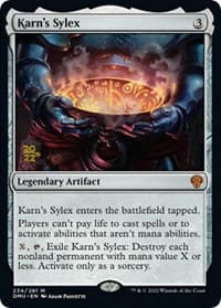 Karn's Sylex from Prerelease Cards