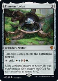 Timeless Lotus from Prerelease Cards