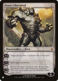 Karn Liberated from The List Reprints