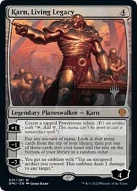 Karn, Living Legacy from Promo Pack: Dominaria United