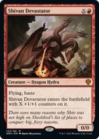Shivan Devastator from Promo Pack: Dominaria United