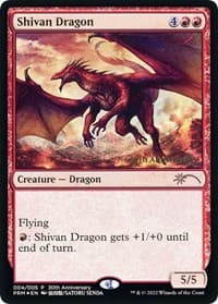 Shivan Dragon from 30th Anniversary Promos