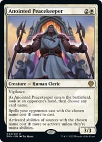 Anointed Peacekeeper from Promo Pack: Dominaria United