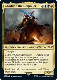 Abaddon the Despoiler (Surge Foil) from Universes Beyond: Warhammer 40,000