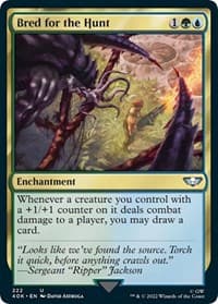 Bred for the Hunt (Surge Foil) from Universes Beyond: Warhammer 40,000