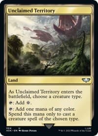 Unclaimed Territory (Surge Foil) from Universes Beyond: Warhammer 40,000