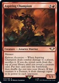 Aspiring Champion (Surge Foil) from Universes Beyond: Warhammer 40,000
